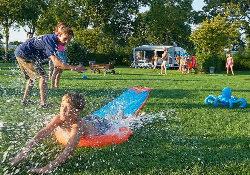 Jeux d'eau Camping de Oase Pays-Bas