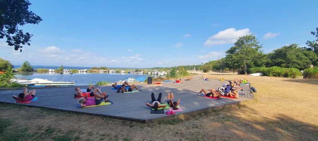 Fitness au camping Le Pipiou